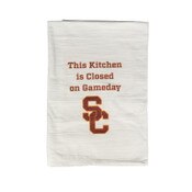 USC Trojans SC Interlock This Kitchen is Closed Cotton Tea Towel